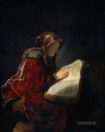 der Prophetin Anna bekannt ass Mutter Rembrandt